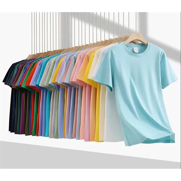 Comfortable Cotton Crewneck T-Shirt - Comfortable Cotton Crewneck T-Shirt - Image 1 of 5