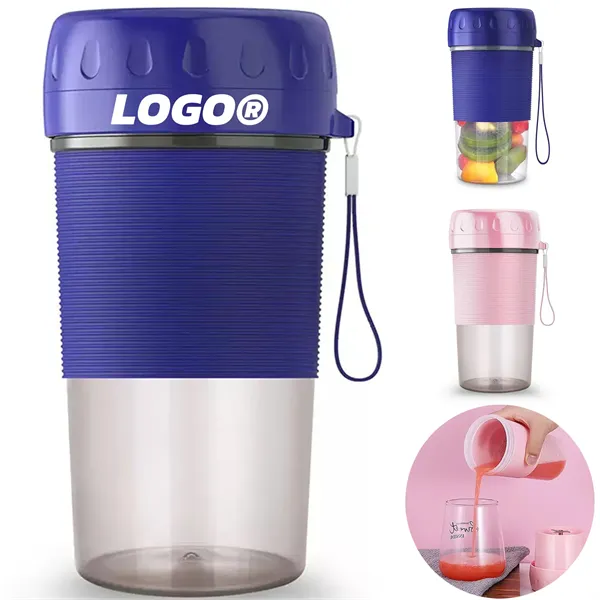 10oz. Portable USB Rechargeable Mini Juicer Cup With Handle - 10oz. Portable USB Rechargeable Mini Juicer Cup With Handle - Image 0 of 6