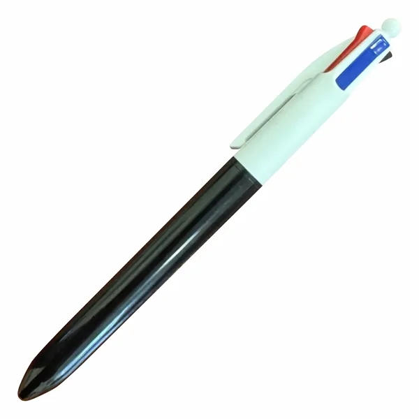 QUAD multi writing inks plunger Action Ball Point Pen - QUAD multi writing inks plunger Action Ball Point Pen - Image 1 of 9