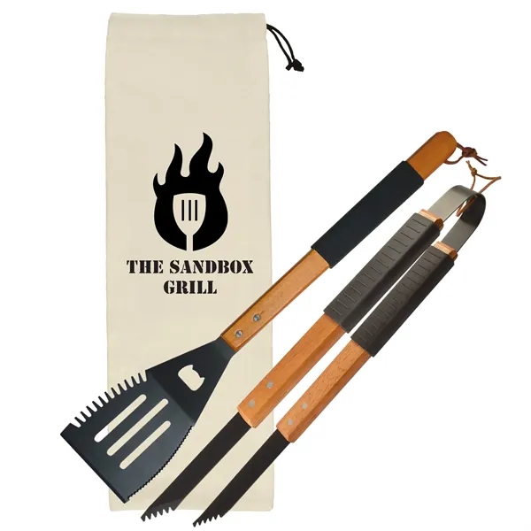 Wood BBQ Set - Wood BBQ Set - Image 0 of 3
