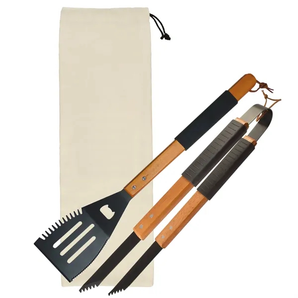 Wood BBQ Set - Wood BBQ Set - Image 3 of 3