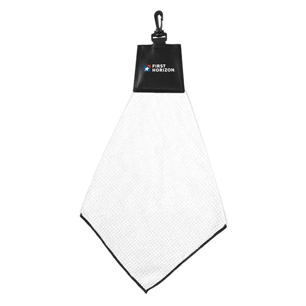 ProWaffle 16x16 rPET Golf Towel - ProWaffle 16x16 rPET Golf Towel - Image 1 of 8
