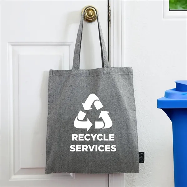 Savannah Cycle 6 oz Recycled Cotton Tote - Savannah Cycle 6 oz Recycled Cotton Tote - Image 0 of 4