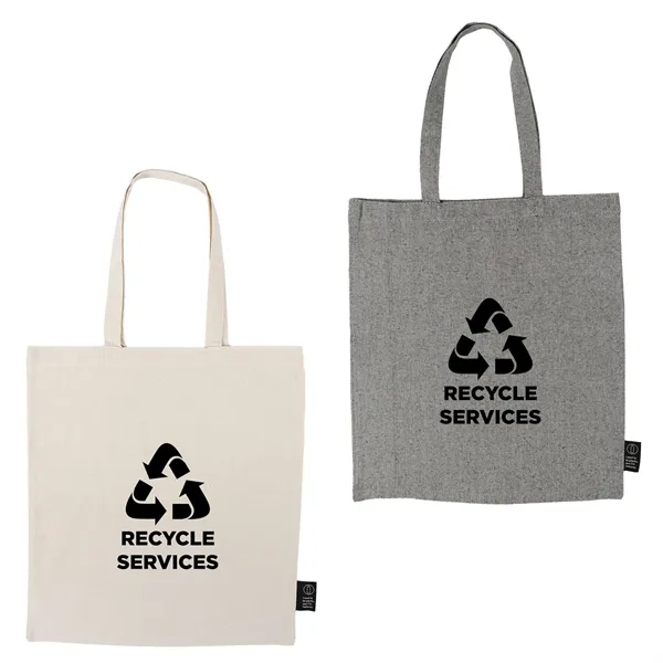 Savannah Cycle 6 oz Recycled Cotton Tote - Savannah Cycle 6 oz Recycled Cotton Tote - Image 2 of 4