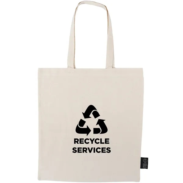 Savannah Cycle 6 oz Recycled Cotton Tote - Savannah Cycle 6 oz Recycled Cotton Tote - Image 4 of 4