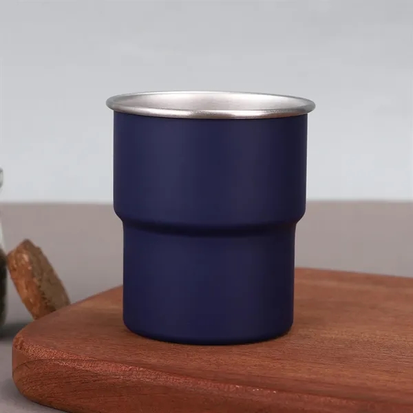Logo Design 304 SS Single Layer Camping Step Cup - Logo Design 304 SS Single Layer Camping Step Cup - Image 1 of 9