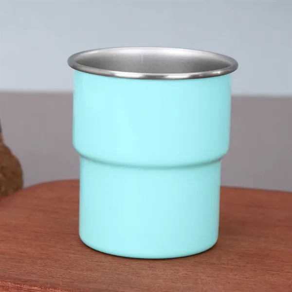 Logo Design 304 SS Single Layer Camping Step Cup - Logo Design 304 SS Single Layer Camping Step Cup - Image 4 of 9