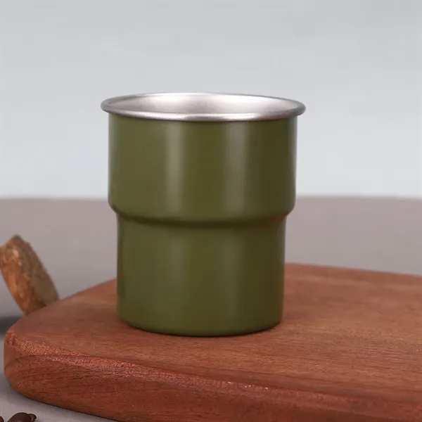 Logo Design 304 SS Single Layer Camping Step Cup - Logo Design 304 SS Single Layer Camping Step Cup - Image 6 of 9