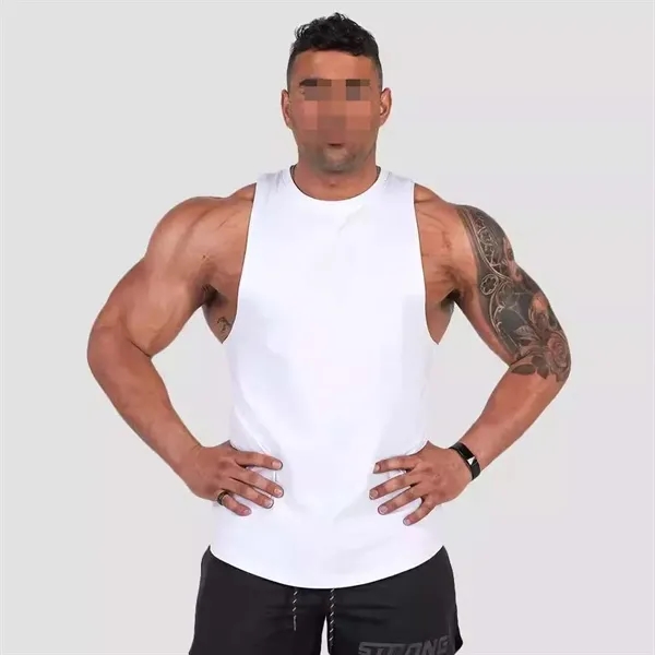 Men Workout Tank Top - Men Workout Tank Top - Image 2 of 2