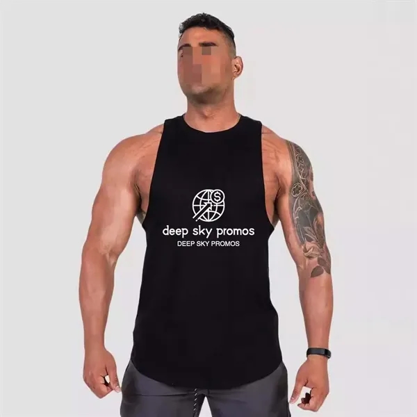 Men Workout Tank Top - Men Workout Tank Top - Image 1 of 2