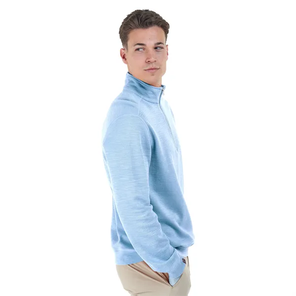 Storm Creek Men's Shoreliner Cotton/Bamboo Blend Quarter Zip - Storm Creek Men's Shoreliner Cotton/Bamboo Blend Quarter Zip - Image 18 of 19