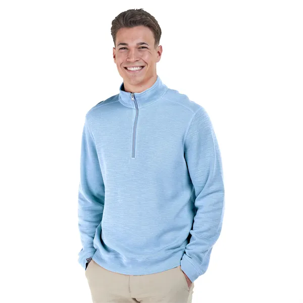 Storm Creek Men's Shoreliner Cotton/Bamboo Blend Quarter Zip - Storm Creek Men's Shoreliner Cotton/Bamboo Blend Quarter Zip - Image 17 of 19