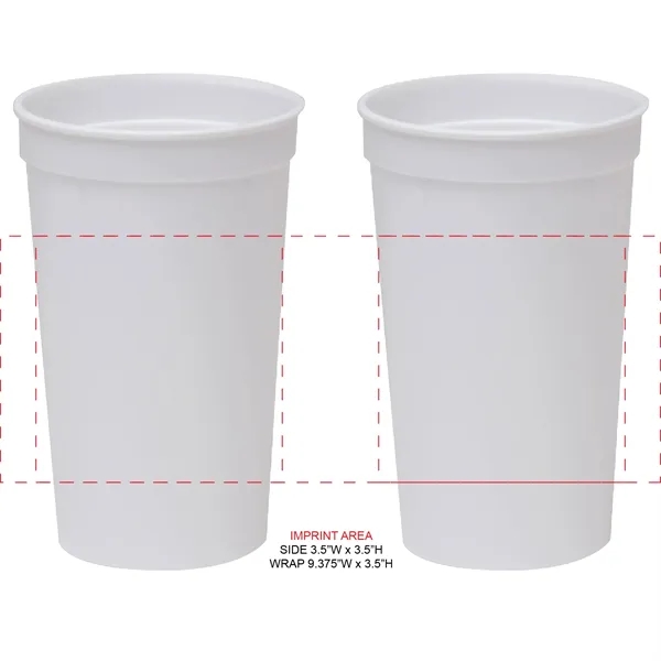 22 oz. Colored Stadium Cup - Made in USA - 22 oz. Colored Stadium Cup - Made in USA - Image 28 of 28