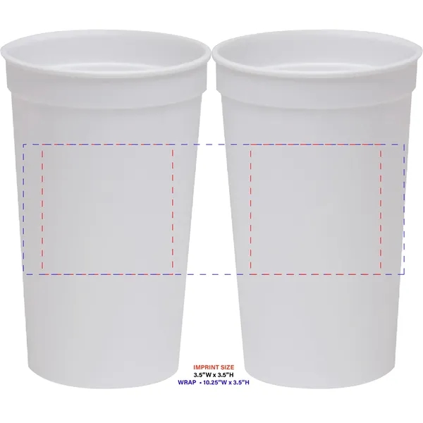 32 oz. Colored Stadium Cup - Made in USA - 32 oz. Colored Stadium Cup - Made in USA - Image 20 of 20