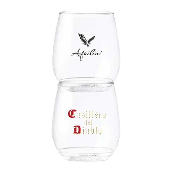 14oz. Stemless Plastic Wine Glass - 14oz. Stemless Plastic Wine Glass - Image 0 of 3