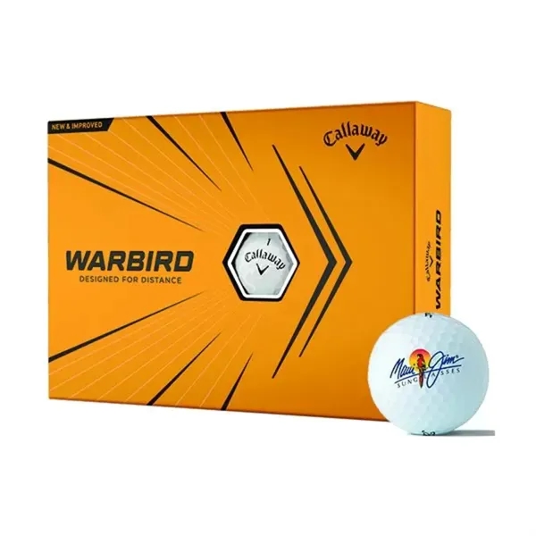 Callaway Warbird Golf Balls with Custom Imprints - Callaway Warbird Golf Balls with Custom Imprints - Image 0 of 3