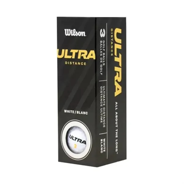 Wilson Ultra Ultimate Distance Golf Ball with Custom Imprint - Wilson Ultra Ultimate Distance Golf Ball with Custom Imprint - Image 1 of 3