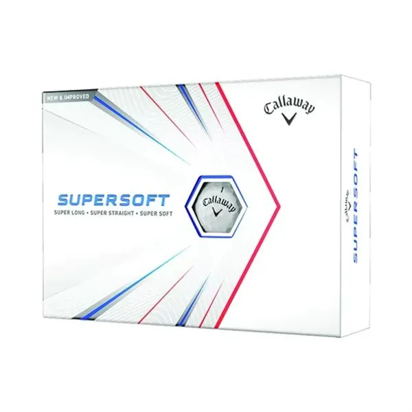 Callaway Supersoft Golf Balls with Custom Imprints - Callaway Supersoft Golf Balls with Custom Imprints - Image 0 of 3