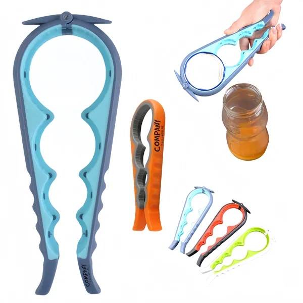 4 In 1 Jar Opener Bottle Can Easy Grip - 4 In 1 Jar Opener Bottle Can Easy Grip - Image 0 of 3