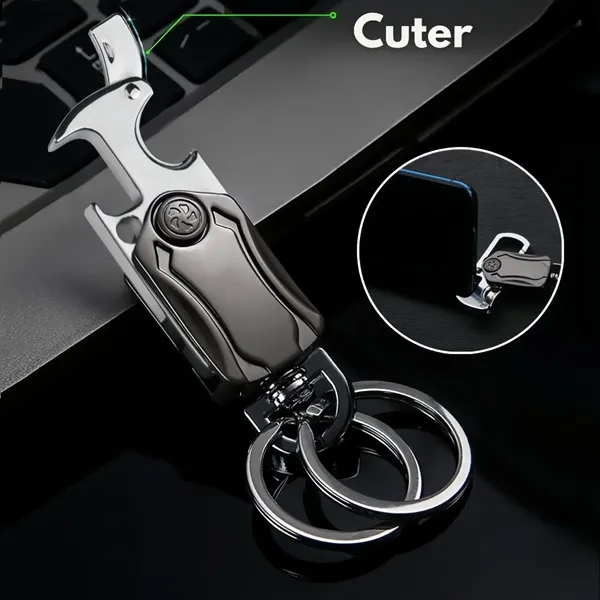 Multifunctional Fingertip Spinner Bottle Opener Knife - Multifunctional Fingertip Spinner Bottle Opener Knife - Image 2 of 2