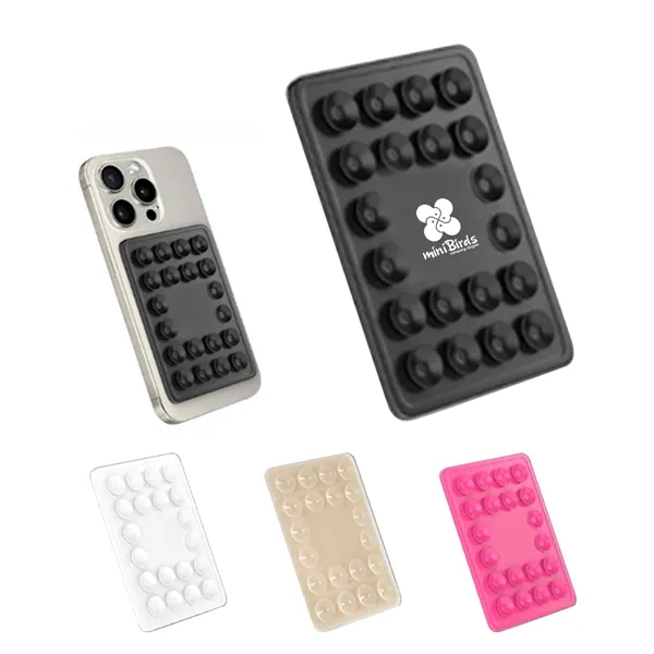 PMS Custom Silicone Suction Phone Case Mount - PMS Custom Silicone Suction Phone Case Mount - Image 0 of 6