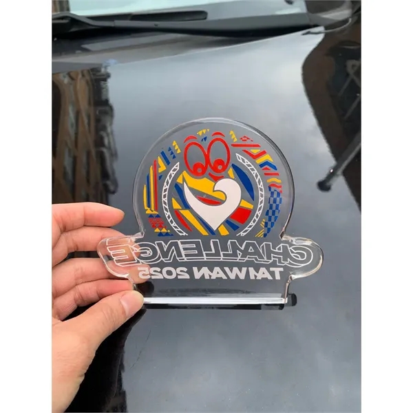 Custom-Shape Free Stand Acrylic Awards - Custom-Shape Free Stand Acrylic Awards - Image 2 of 3