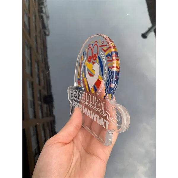 Custom-Shape Free Stand Acrylic Awards - Custom-Shape Free Stand Acrylic Awards - Image 3 of 3