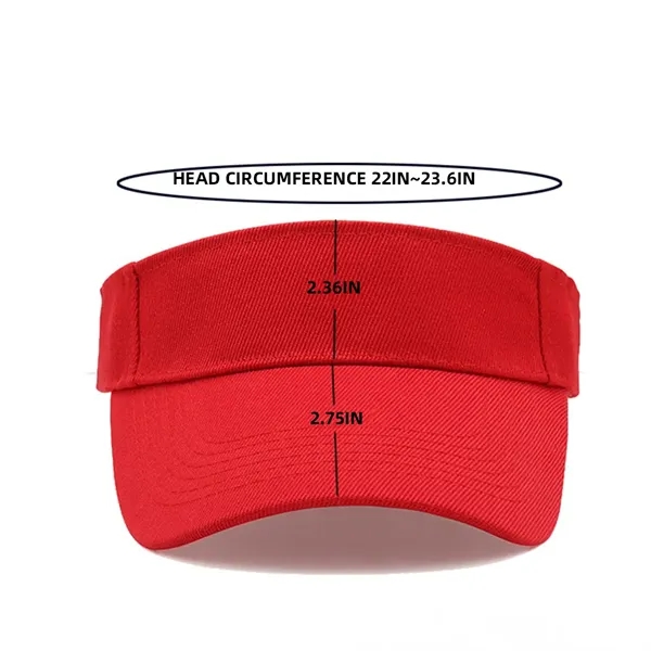 Women's Spring Sun Visor - Women's Spring Sun Visor - Image 2 of 2