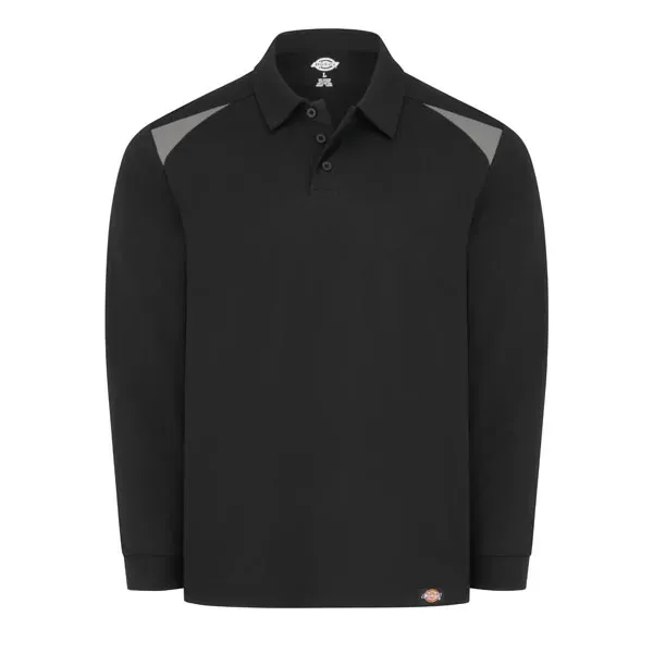 Dickies® Men's Team Performance Long-Sleeve Polo - Dickies® Men's Team Performance Long-Sleeve Polo - Image 0 of 1