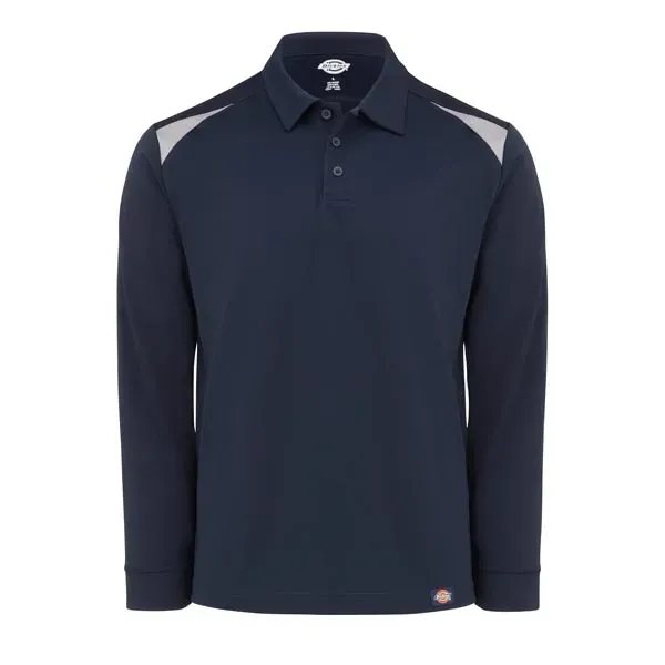 Dickies® Men's Team Performance Long-Sleeve Polo - Dickies® Men's Team Performance Long-Sleeve Polo - Image 1 of 1