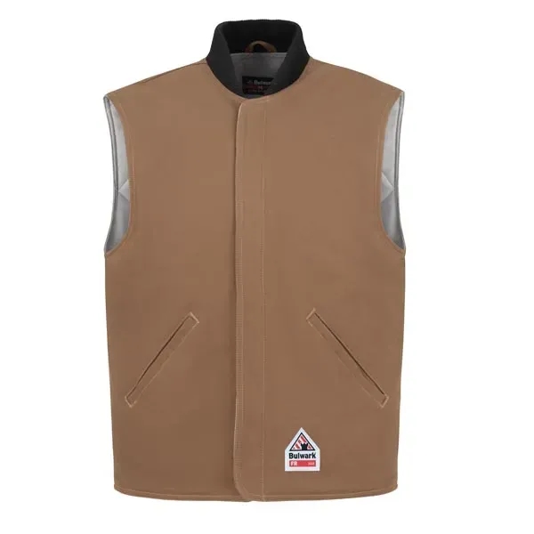 Bulwark® Brown Duck Vest Jacket Liner