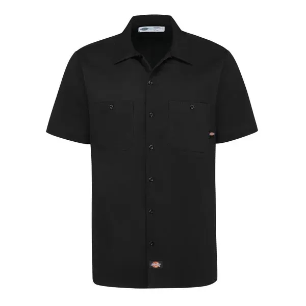 Dickies® Men's Industrial Cotton Short-Sleeve Work Shirt