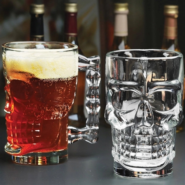 Skull Glassware Mug - Skull Glassware Mug - Image 3 of 4