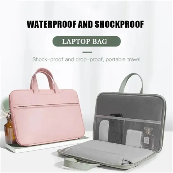 14 inch Laptop Sleeve Handbag Bag Briefcase - 14 inch Laptop Sleeve Handbag Bag Briefcase - Image 1 of 5