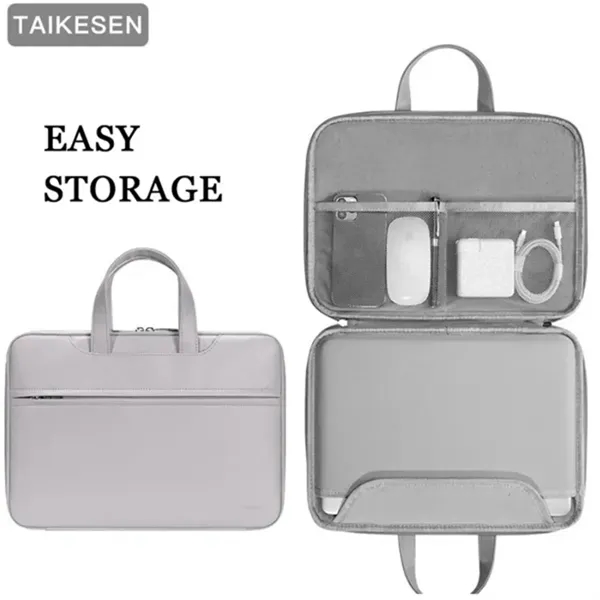 14 inch Laptop Sleeve Handbag Bag Briefcase - 14 inch Laptop Sleeve Handbag Bag Briefcase - Image 2 of 5