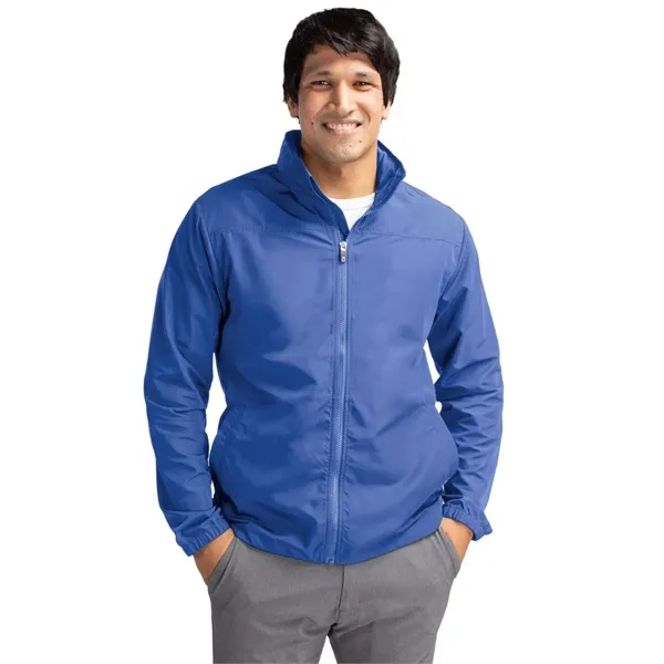Cutter & Buck Charter Eco Recycled Mens Full-Zip Jacket - Cutter & Buck Charter Eco Recycled Mens Full-Zip Jacket - Image 34 of 35