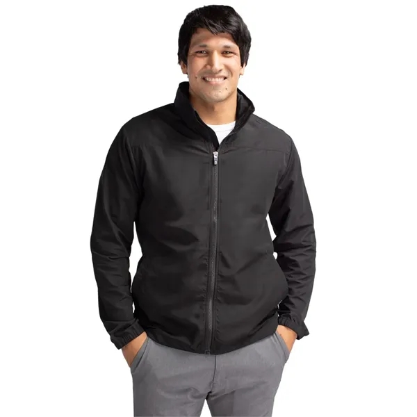Cutter & Buck Charter Recycled Packable Mens Full Zip Jacket