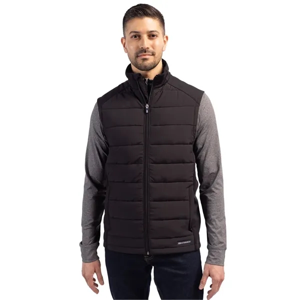 Cutter & Buck Evoke Recycled Honeycomb Fleece Mens Hybrid...