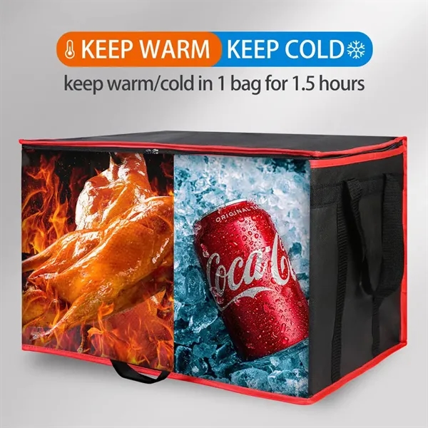 Insulated Reusable Grocery Cooler and Hot Bags - Insulated Reusable Grocery Cooler and Hot Bags - Image 3 of 4