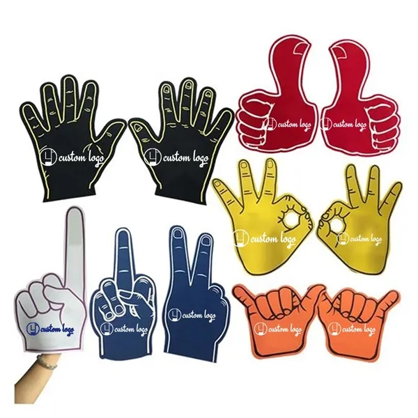 MOQ 200 Big EVA Cheering Gloves - MOQ 200 Big EVA Cheering Gloves - Image 0 of 1