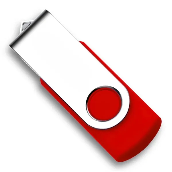 2GB USB Flash Drive with Metal Swivel Cover - 2GB USB Flash Drive with Metal Swivel Cover - Image 8 of 10