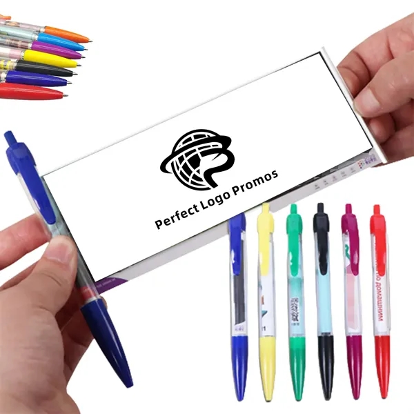 Plastic Flag Pen - Plastic Flag Pen - Image 0 of 6