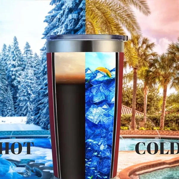 Stainless steel insulated bulk travel mug tumbler with lid - Stainless steel insulated bulk travel mug tumbler with lid - Image 3 of 4