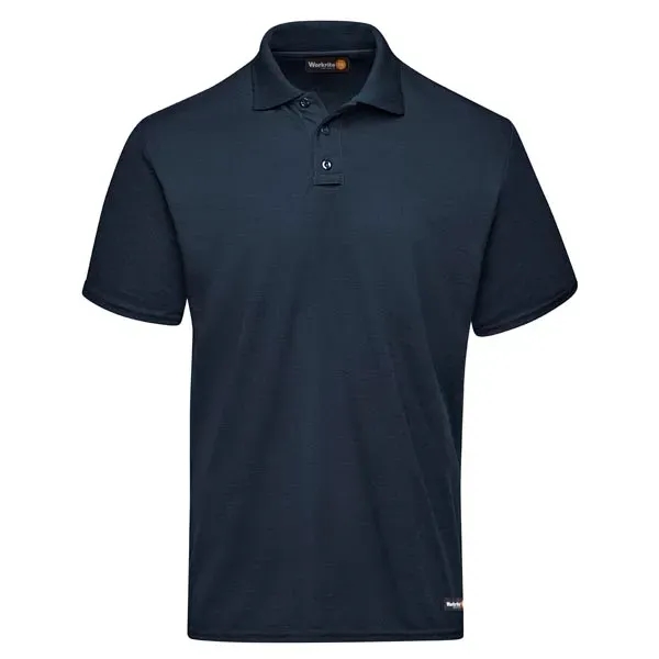 Workrite® Fire Service Men's Shortsleeve Station Wear Polo - Workrite® Fire Service Men's Shortsleeve Station Wear Polo - Image 0 of 2