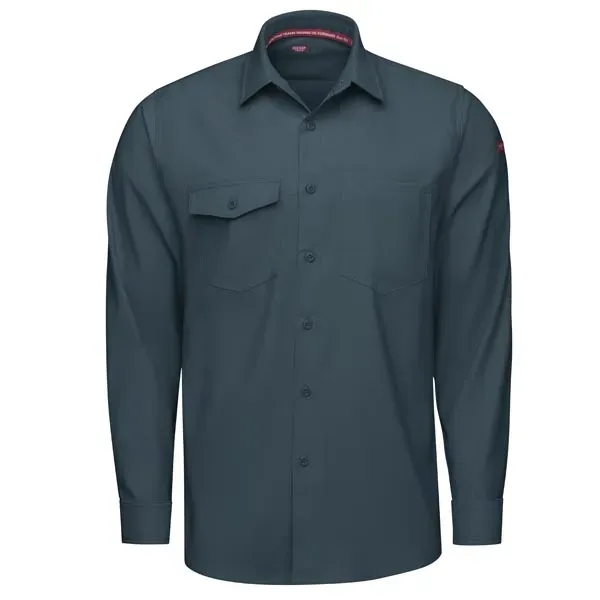 Red Kap® Men's Cooling Long Sleeve Work Shirt - Red Kap® Men's Cooling Long Sleeve Work Shirt - Image 0 of 9