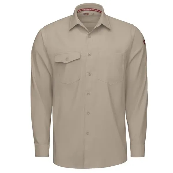 Red Kap® Men's Cooling Long Sleeve Work Shirt - Red Kap® Men's Cooling Long Sleeve Work Shirt - Image 3 of 9