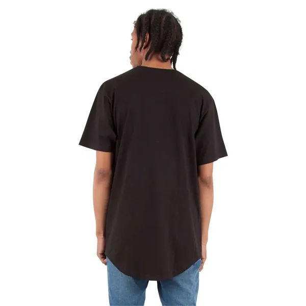 Shaka Wear Unisex Curved Hem Long T-Shirt