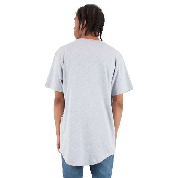 Shaka Wear Unisex Curved Hem Long T-Shirt