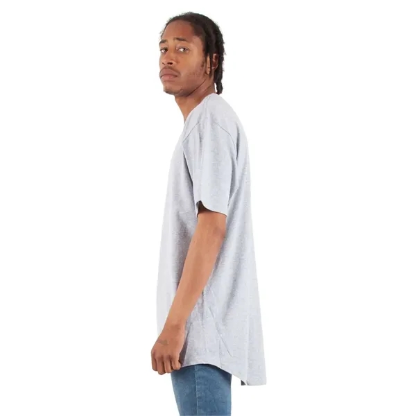 Shaka Wear Unisex Curved Hem Long T-Shirt