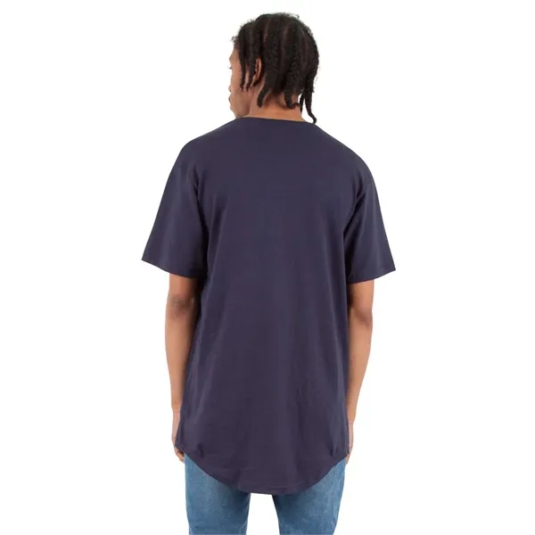 Shaka Wear Unisex Curved Hem Long T-Shirt